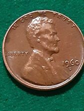 1960 D Large Date DDR Lincoln Penny *RARE: Noticable Doubling on Reverse*