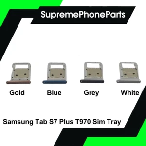 For Samsung Galaxy Tab S7 Plus SM-T970 Replacement Sim Tray Holder Slot UK Stock - Picture 1 of 1