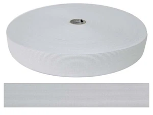 36 Yard Rolle 1-1/2" Polyester gestrickt elastisches Gurtband - Hergestellt in den USA  - Bild 1 von 1