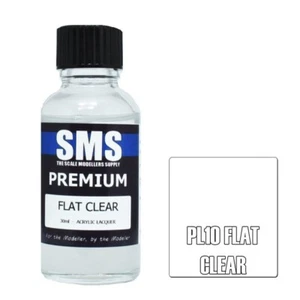 SMS Premium Acrylic Lacquer Series PL10 Flat Clear 30ml Model Hobby Paint - Bild 1 von 5