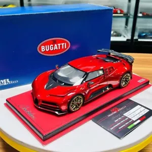 *SUPER RARE* MR Collection 1/18 Bugatti Centodieci 110th Anniversary Red LIMITED - Picture 1 of 8
