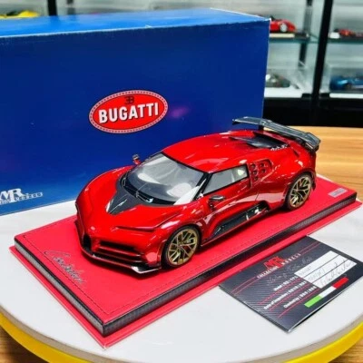 *SUPER RARE* MR Collection 1/18 Bugatti Centodieci 110th Anniversary Red LIMITED - Image 1 of 4