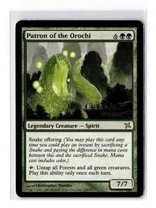 MTG - Patron of the Orochi 138/165 Betrayers of Kamigawa (BOK) Regular - LP - Picture 1 of 2