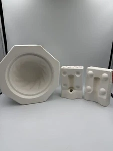 VTG 1980’ NU-Trend 141 Ceramic Slip Casting Mold Strainer w/ Handle 10”x10”x5” - Picture 1 of 13