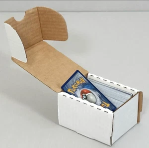 NEW BCW (10) 100 Count Cardboard Trading Card TCG Storage Boxes For Collections - Picture 1 of 3