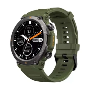 Zeblaze Vibe 7 Rugged And Fearless Smartwatch Wild Green 25 Days Battery Life - Picture 1 of 9