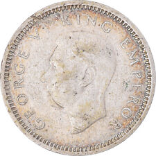 [#341312] Moneta, Nowa Zelandia, George VI, 3 Pence, 1939, British Royal Mint, E