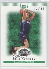 2007-08 Topps Triple Threads Emerald /33 Nick Fazekas #140 Rookie RC