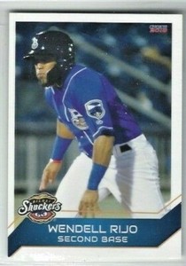 2018 Biloxi Shuckers (Double A-Milwaukee Brewers) Wendell Rijo