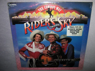RIDERS in the SKY Cowboy Way MINTY ORIGINAL SEALED Vinyl LP Hit St 1987 MCA42040 - Image 1 of 4