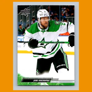 Tarjeta de hockey Jani Hakanpaa #59 2022 Upper Deck Dallas Stars NHL CASI NUEVA - Imagen 1 de 3