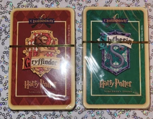 SEALED Harry Potter Trading Card Game Starter Set, Gryffindor & Slytherin Decks - Picture 1 of 3