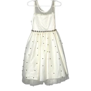 American Princess Tulle Holiday Dress, Formal, Sparkle, Size 6X / 7 - Picture 1 of 7