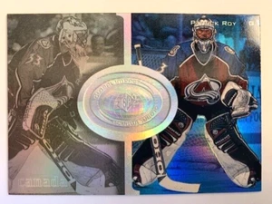 Patrick Roy -Colorado Avalanche 1998-99 SPx Finite SPECTRUM Global Impact 13/225 - Picture 1 of 3