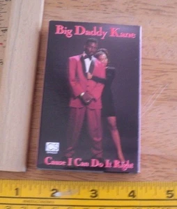 Big Daddy Kane Cause I can do it Right VINTAGE Cassette Tape 1990 - Picture 1 of 4