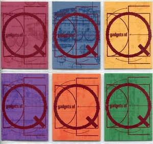 Juego completo de tarjetas Q Chase de graffiti James Bond Goldeneye Q1-6 - Imagen 1 de 1