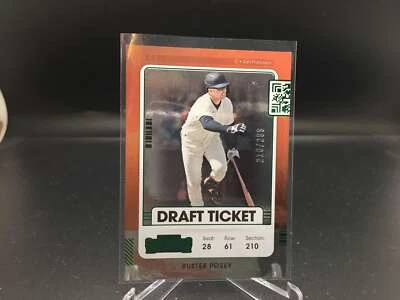 Buster Posey 2021 Contenders Draft Ticket Green #34 /299 Giants - Image 1 of 2