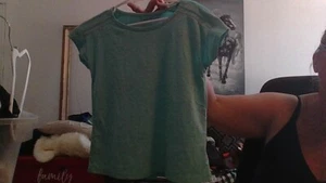Champion Little Girls XS (4/5) Bright Blue Short Sleeve Summer Top - Picture 1 of 16