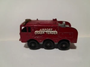 Lesney Matchbox No. 63 Foamite Crash Tender Airport Rescue Vehicle 1970s England - Picture 1 of 7