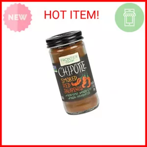 Frontier Co-op Ground Chipotle, 2.15 Ounce, Dried, Smoked Peppers, Rich Aroma, S - Picture 1 of 2