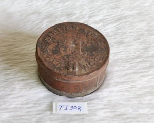 Vintage James Carlton Ltd. Tobacco Advertising Tin Box Round London TI902 - Picture 1 of 9