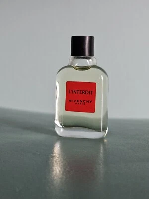 Givenchy L'interdit Paris France Vintage Parfum Perfume Travel Size Splash Mini - Image 1 of 3