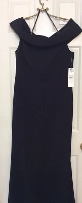 Calvin Klein Long Black Maxi Dress Womens Size 12 - Image 1 of 4