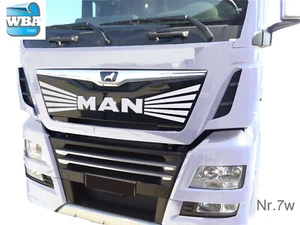 W.B.A. Pegatinas en juego aptas para Man Emblem TGX Euro6 desde 2013-2019 blanco 7 - Imagen 1 de 5