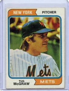 1974 Topps Tug McGraw New York Mets #265 ⭐️💥🎯 VGEX - Picture 1 of 2
