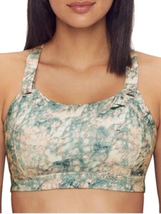 NWT Brook's Sz 38DD Juno High Impact Wirefree Sports Bra Mint Marble NEW - Picture 1 of 8
