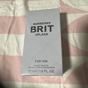 BURBERRY BRIT SPLASH 50MLS EDT FOR HIM. NEW BOXED SEALED π₯ - Picture 1 of 5
