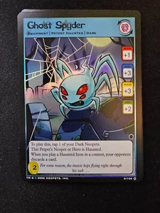 Neopets TCG - Ghost Spyder 9/100 Holo Foil - The Haunted Woods - Picture 1 of 1