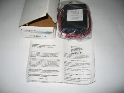 NOS Secure Idle Ignition Override Module SI-240-T-IH SI240TIH 12V / 60A - Image 1 of 2