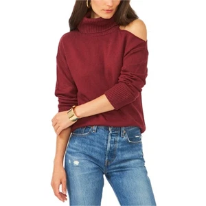 1. Maglione girocollo State spalle fredde con polsini Windsor vino piccolo NUOVO - Foto 1 di 9