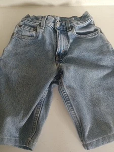 Levis Jean Shorts Size 10 Regular Blue Denim - Picture 1 of 3