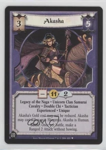 1995-2015 Legend of the Five Rings L5R CCG Promos Akasha (Unicorn) - Picture 1 of 2
