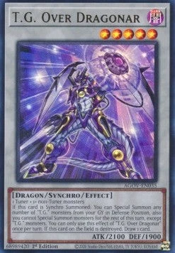 YuGiOh T.G. Over Dragonar (V.1) AGOV-EN035 Ultra Rare Englisch NM 1st - Bild 1 von 2