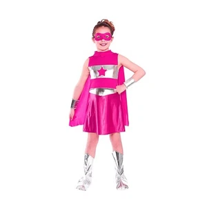 Wicked Costumes - Super Hero Costume (Pink) - Girls - Picture 1 of 6