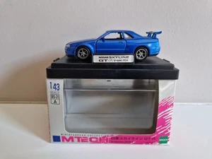 Epoca MTech 1/43 Nissan Skyline GT-R V-spec R34 - Blu Metallizzato - 1999 - Foto 1 di 9