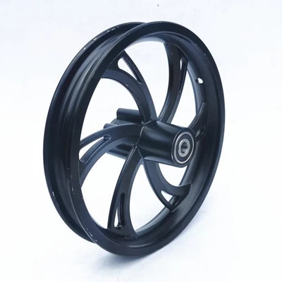 12 Zoll Felgen Radnabe Prüfwerkzeug Einbau Neu Einfach Alulegierung Schwarz - Bild 1 von 4