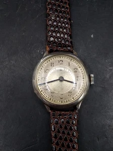 Vintage Ladies Hallmarked Silver Trench Style Watch Possibly Rotary - Picture 1 of 10