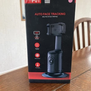 Stabilisateur Cardan Stabilisateur Voiture Suivi Visage Rotation 360° Selfie Trépied En Rose - Photo 1 sur 7