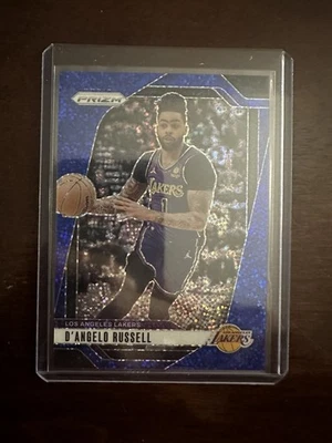 Panini Prizm #49 D’Angelo Russell Blue Sparkle Prizm 2024/144 Lakers Foto 1 de 2