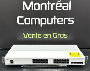 CISCO CBS250-24T-4G 24-Port Gigabit 4-port SFP Managed Switch /w Rackmount ears - Picture 1 of 6