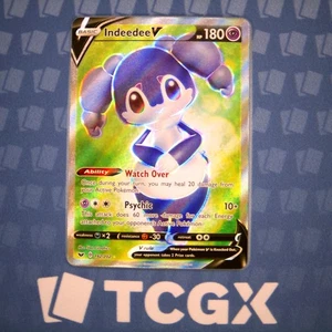 Pokemon - Indeedee V (Full Art) - 192/202 - SWSH01: Sword & Shield Base S NM - Picture 1 of 1
