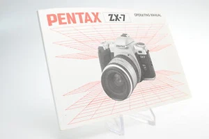 Cámara fotográfica Pentax ZX-7 SLR manual de funcionamiento guía de libro #G130 - Imagen 1 de 6