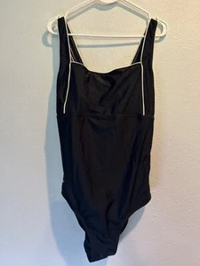 SPEEDO ONE-PIECE SWIMSUIT SWIM CROSS BACK WOMEN'S SIZE 20 - Picture 1 of 4