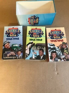 America in the '40s : A Sentimental Journey by Reader's Digest, VHS Tapes - Bild 1 von 3