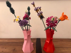 Display Vase For Lego Bouquet - 3D Printed Display Vase for Ornamental Flowers - Picture 1 of 7