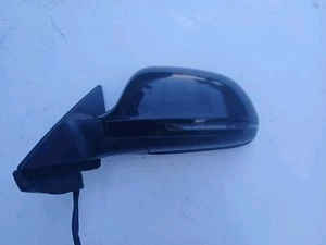 AUDI A3 FACE-LIFT PASSENGER SIDE WING MIRROR BLACK 5 DOOR ELECTRIC 2008-2012 - Picture 1 of 6